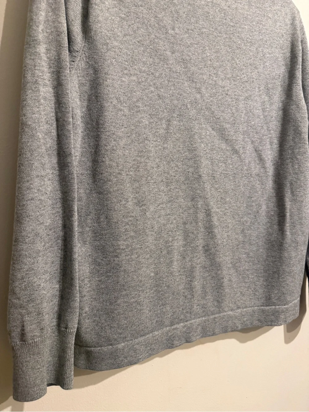 J. Crew Crewneck Sweater in Heather Gray
